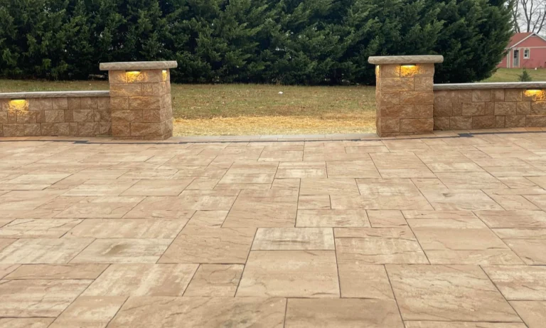 How much does it cost to build a backyard patio in Harford County, Maryland