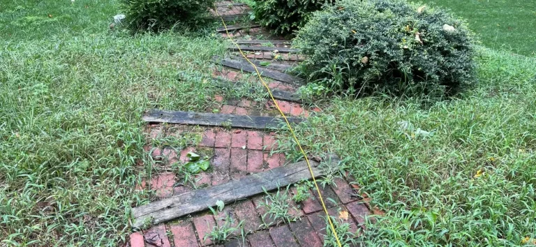 Sinking Or Uneven Paver Repairs in Harford County, Maryland.