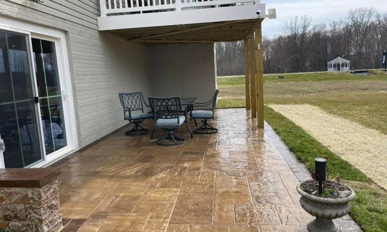 paver patio repair and drainage solutions
